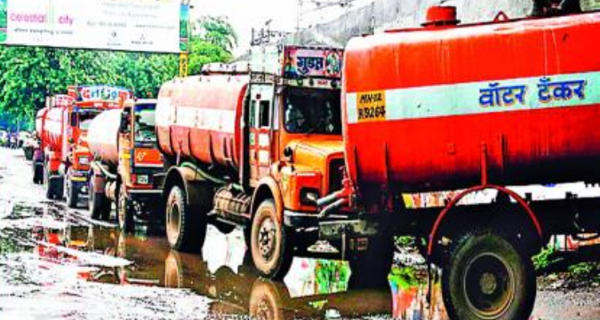 tanker water supply pune division june 2025