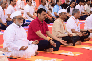 pune cm devendra fadnavis on yoga day wari 2025