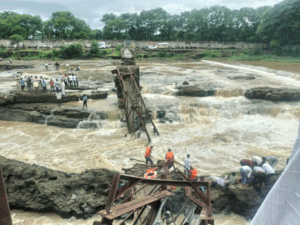 kundmala bridge collapse maval pune 2025