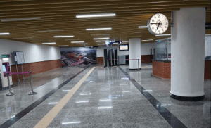 Pune Metro Mandai Entry Escalator Ramwadi Kasarwadi