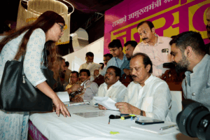 पिंपरी जनसंवादात १,८०० तक्रारी तत्काळ निकाली; अजित पवारांचा नागरिकांशी थेट संवाद