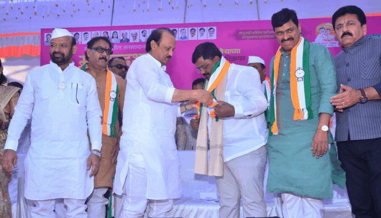 ajit pawar focus on zp panchayat samiti elections sharad butte patil join ncp