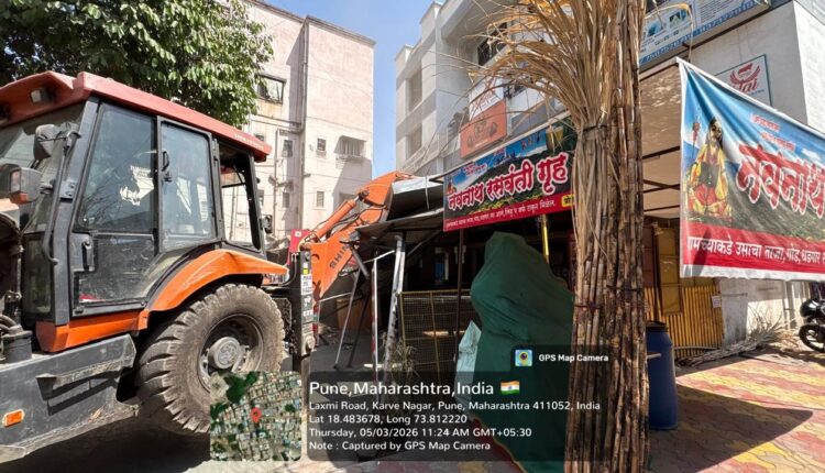 Pune illegal construction action