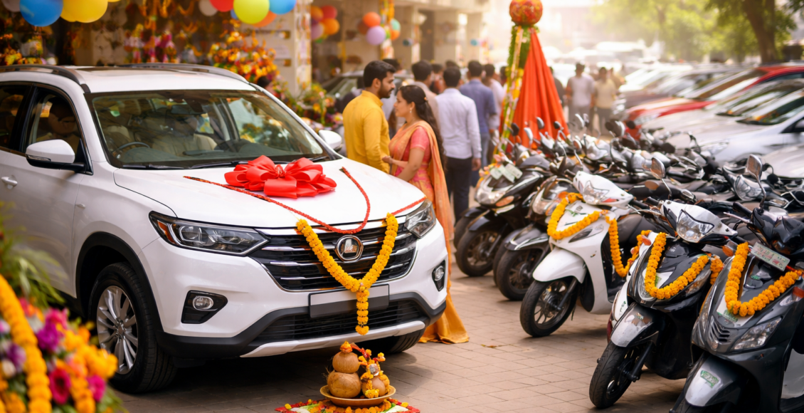 gudipadwa 2026 pune vehicle sales drop 12 percent electric vehicles decline