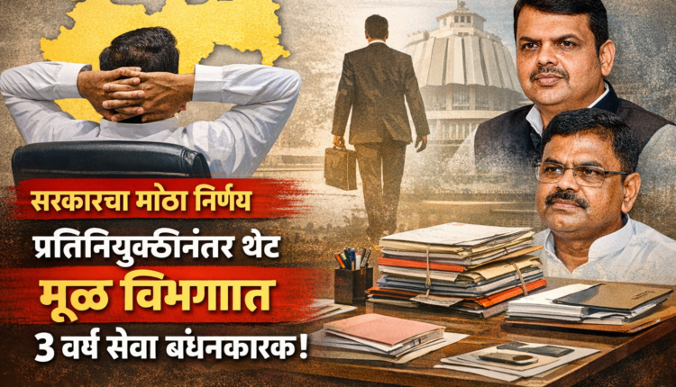 Maharashtra Deputation Rules